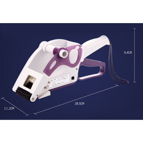 Halbautomatischer manueller Etikettierer YH-60 für PP+TPR-Supermarktpreisetiketten, Rollendurchmesser ≤100 mm, Gewicht 450 g
