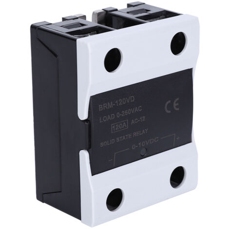 Halbleiter-SSR-Relais mit LED-Anzeige und 4–20 mA Ausgang, 0–250 V Wechselspannung, Modell BRM-120VD