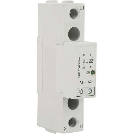 Halbleiterrelais, SMT48 DIN-Schienen-Halbleiterrelaisplatine, AC-gesteuertes DC-gesteuertes SSR-Relais-Schaltmodul (SMT4810)