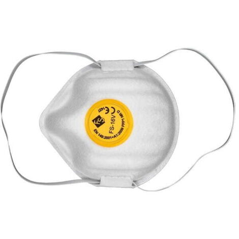 Halbmaske mit Filter FFP1 mit Ausatemventil (1 Stück)