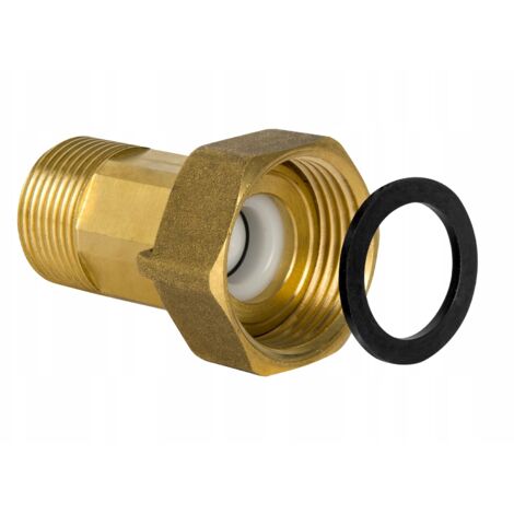 HALBSCHRAUBKUPPLUNG MIT RÜCKSCHLAGVENTIL 1X11/4 WASSERZÄHLER