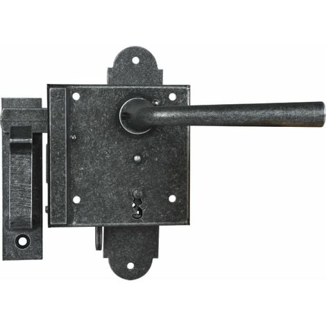 HALCÖ links, verzinkt schwarz passiviert