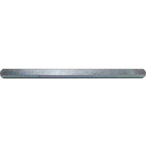 HALCÖ Spilla quadrata 9 mm – lunghezza 160 mm – perno quadrato in acciaio zincato