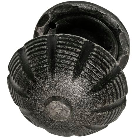 HALCÖ rund, verzinkt schwarz passiviert