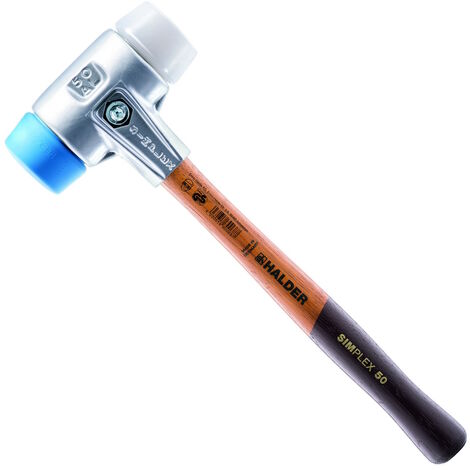 Halder HA3117040 40mm Simplex Soft Face Mallet Hammer With Aluminium Housing 350g