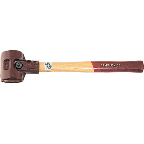 HALDER NORM+TECHNIK - Mazza SIMPLEX senza tasselli con manico