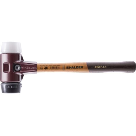 Halder SIMPLEX soft-face mallet 60 comp. rubber/plast. TE SIMPL