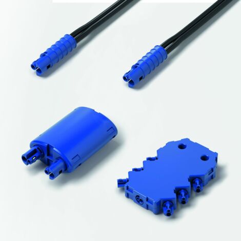 Halemeier Verlängerung MP2 24V max. 8A Leitung 1.8m sw