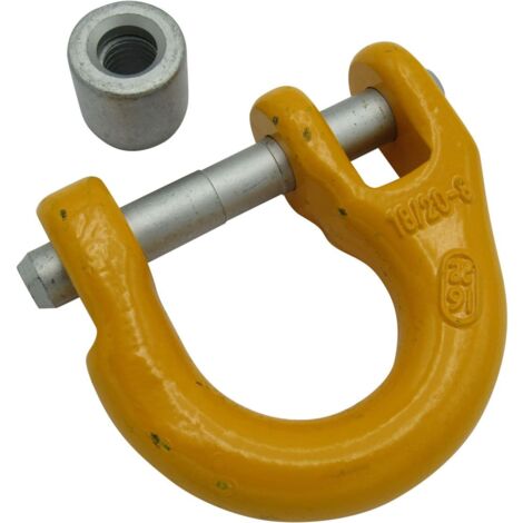 Half Coupling Link Grade 8 with Pin & Sleeve Set 10MM (3.15T Lifting Chain Sling Component)