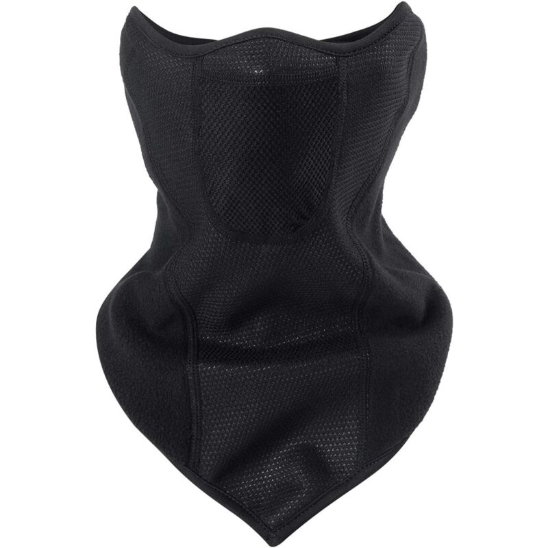 Cyslmuk - Half Face Mask, Extended Windproof Anti-Cold Mask, Winter Fleece Mask, Ski Mask, Warm Neck Hood with Breathable Holes, Earmuffs,