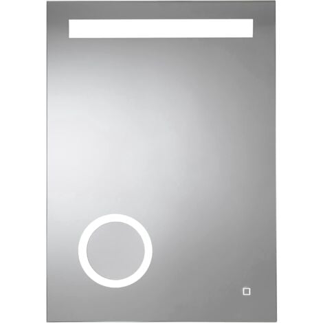 Croydex Halington 70 x 50cm Illuminated Bathroom Mirror