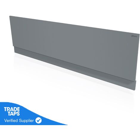 Halite 1600mm Grey Matt Front/Side Bath Panel