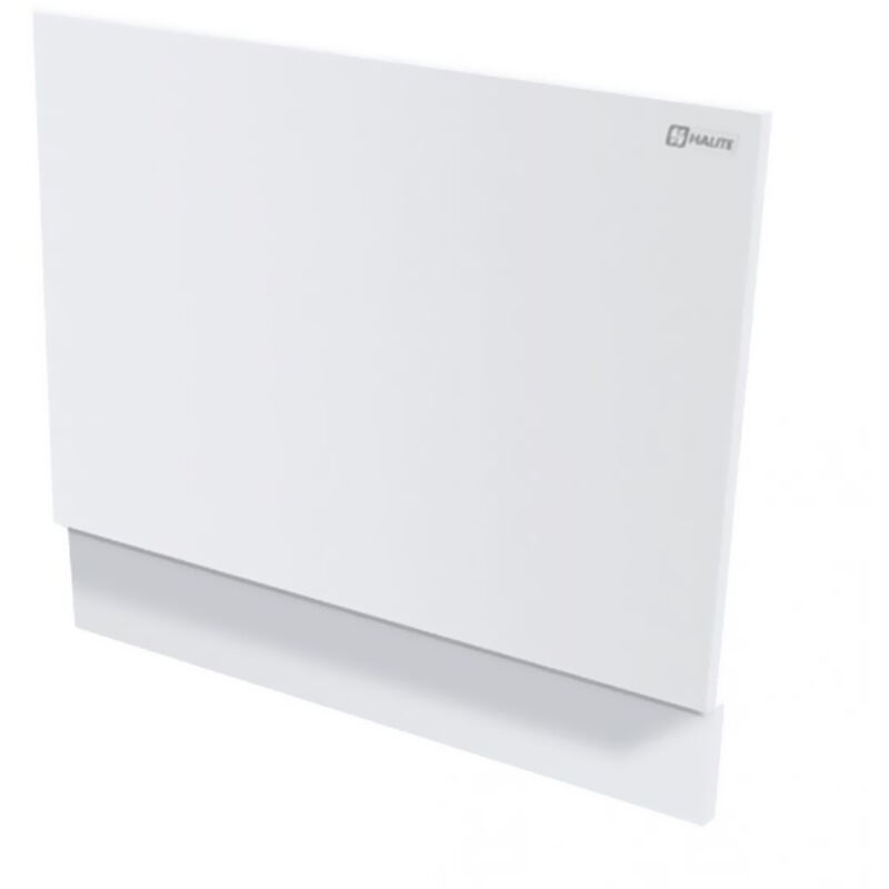 Halite Waterproof 700mm End Bath Panel and Plinth - Gloss White