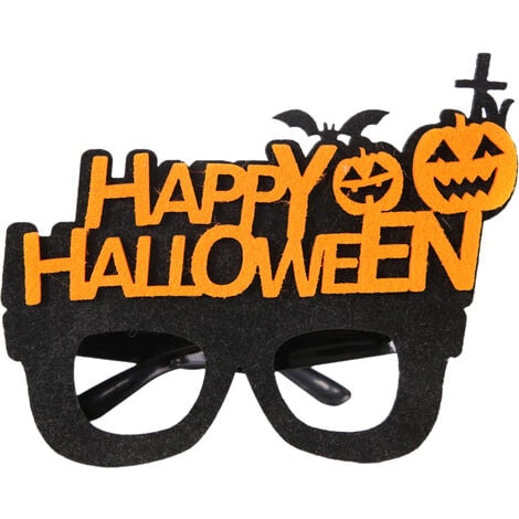 Halloween Glasses Frame Cosplay Costume Eyeglasses for Halloween Party Supplies and Party Favors Cosplay Party Props for Girls Women Men Decoration，Type 6