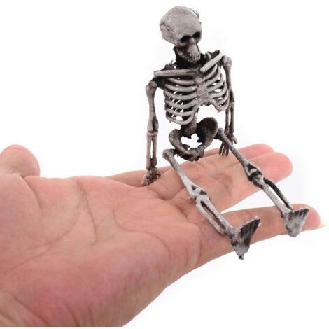 Halloween Mini-Skelett-Kostüm, simulierter Totenkopf, Skelett, Geist