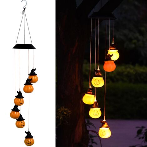 Halloween-Solarlaterne, LED-Wetterfahne, wasserdichte Gartenleuchte für die Terrasse
