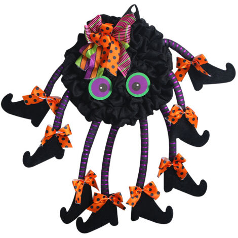 Halloween Spinne Weihnachtskranz