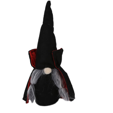Halloween-Vampir-Gnom-Plüschpuppe mit spitzem Hut für Zuhause, Partys oder Bardekoration