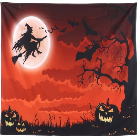 Halloween-Wandbehang für Schlafzimmer, Wohnzimmer oder Studentenwohnheim, 200 x 150 cm