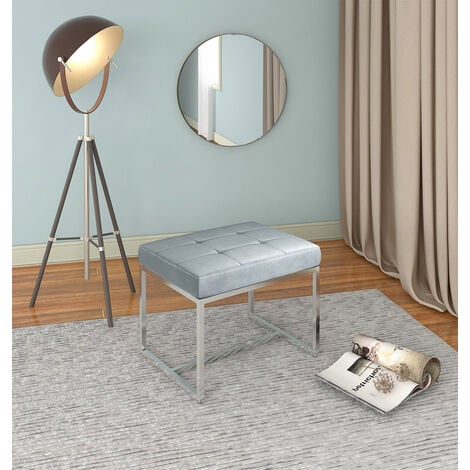 Bedroom discount stool grey