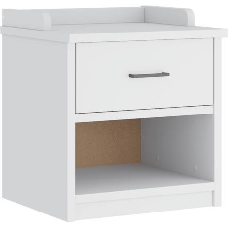 Hallway Bench SANDNES White 45x40x50 cm Solid Wood Pine vidaXL