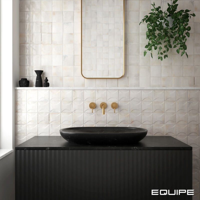 Equipe - Faïence - hanoi - hanoi white - 10x10