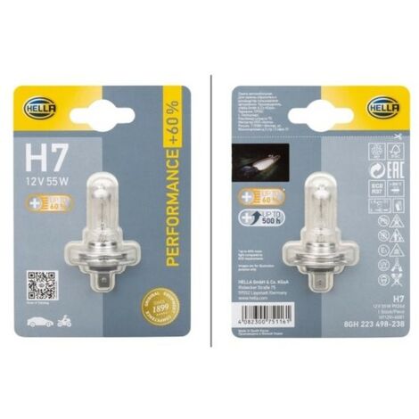 Halogen Glühlampe H7 12V 55W PX26d Performance