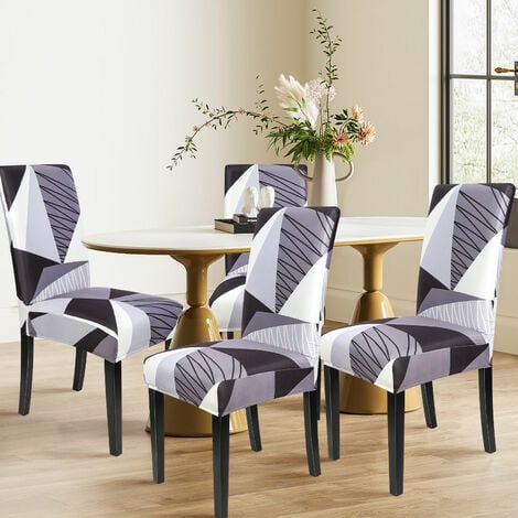 Coperture per sedie elastiche per sala da pranzo, protezione per sedia da  pranzo idrorepellente