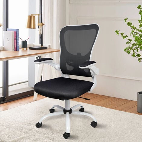 Chaise de bureau velours fauteuil bureau massant coussin lombaire intégré  hauteur réglable pivotante 360° jaune - Conforama