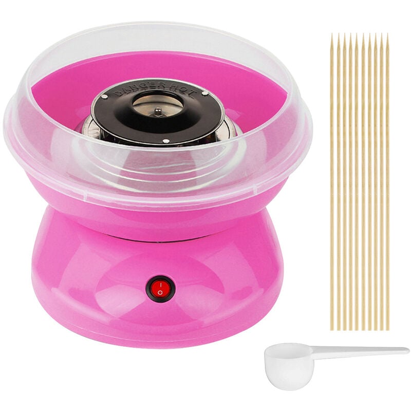 Haloyo® Machine à barbe à papa pour la maison,pour toutes les occasions,rose