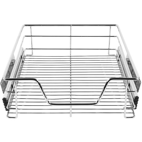 Haloyo Schlafzimmerschublade,Ablage Küchen Regal,Basket Drawer,Silber
