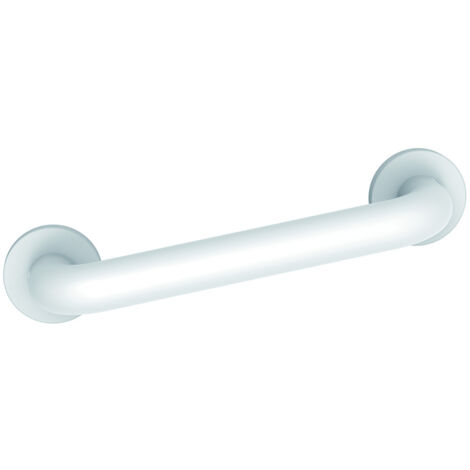 Haltegriff Normbau 400 mm aus Nylon, weiß - 0300634019