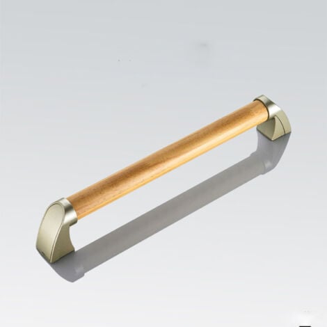 BLUEDEER Haltegriffe aus Holz für die Dusche, Badewanne mit Griff für ältere Menschen und Behinderte, rutschfester, wasserdichter Sicherheits-Haltegriff für Außenkorridore und Treppen, 30 cm