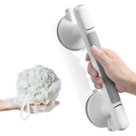 Haltegriffe für Badewanne und Dusche, Duschgriffe mit Saugnäpfen, geeignet für ältere Menschen