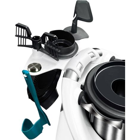 HALTER FÜR THERMOMIX TM6 TM5 MULTIFUNKTIONALER ORGANIZER FÜR 6 ZUBEHÖRTEILE WEISS