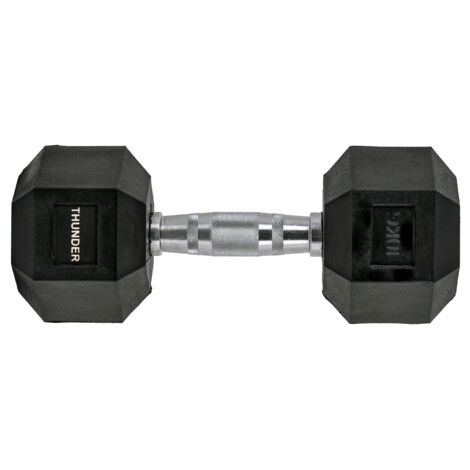 Haltère hexagonale Thunder® 10 kg