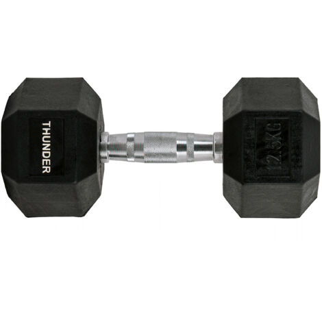 Haltère hexagonale Thunder® 12,5 kg