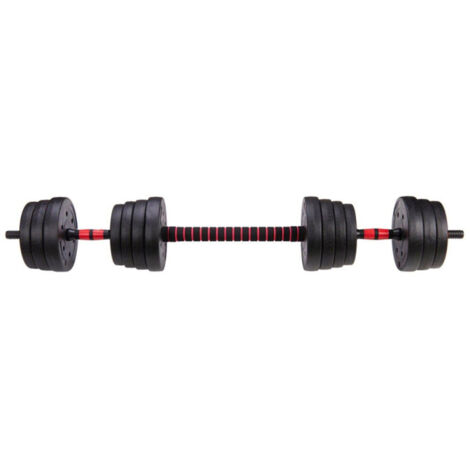 Haltéres Modulables 2 en 1 Extension 60cm Noir