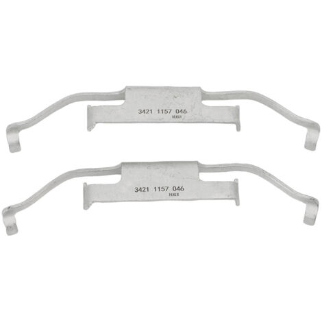 Halterung für hintere Bremsbeläge [E81/E82/E30/E87/E36/E46/E90/E93] - 2 robuste Metalllegierungsclips - 34211157046