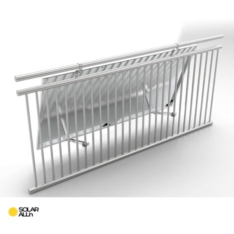 SOLAR ALLIN Halterung Solarmodul Solarpanel Photovoltaik 0-15° Aufständerung Balkonkraftwerk