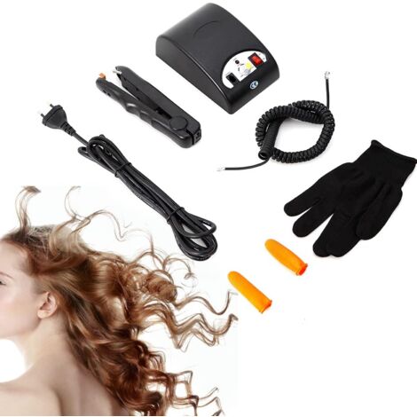 Halterungsset für Haarverlängerungen, 240 V, Ultraschallmaschine, Aufwärmzeit ca. 0 bis 5 Sekunden