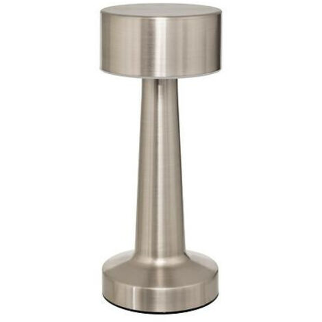 Halto USB-LAMPE silber TOUCH LED Stahl