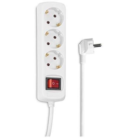 Hama 00108815 Multipresa Bianco Schuko 1 pz.