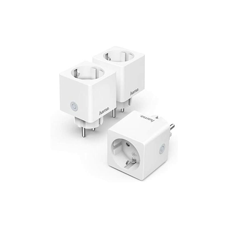 

00176571 Enchufe WiFi, Blanco, 3er-Set - Hama