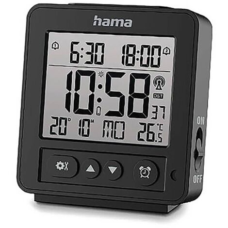 Hama 00185895 Sveglia Nero