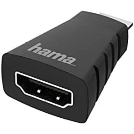 Hama 00200347 gender changer für HDMI Typ C (Mini) HDMI Kabel Schwarz