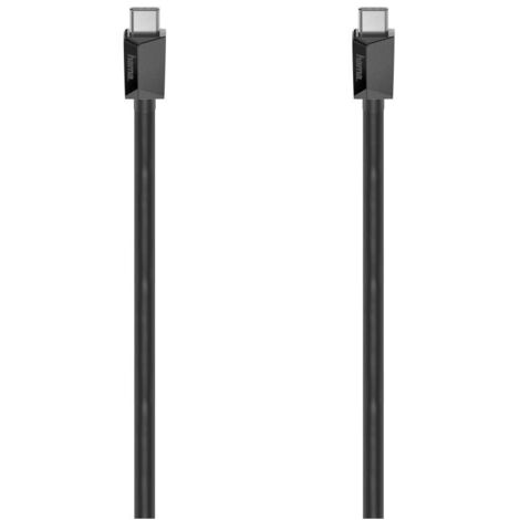 Hama 00200629 câble USB USB 2.0 0,75 m USB C Noir