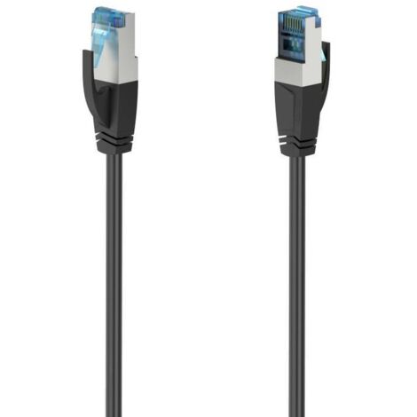 Hama 00200681 câble de réseau Noir 3 m Cat6a S/FTP (S-STP)