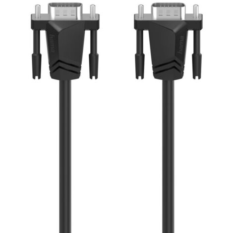 Hama 00200707 VGA-Kabel 1,5 m VGA (D-Sub) Schwarz