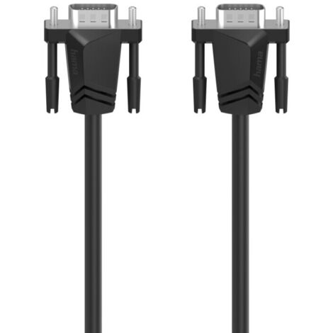Hama 00200708 câble VGA 3 m VGA (D-Sub) Noir